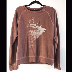 The North Face French Terry Elk Crew